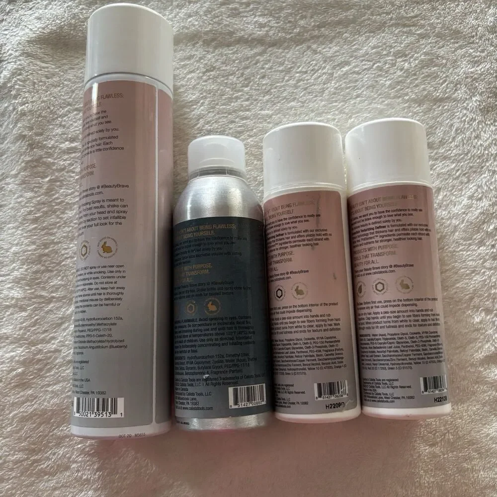 Calista Hair Products LOT Embellish Finishing Texturizing Stratosphere NEW